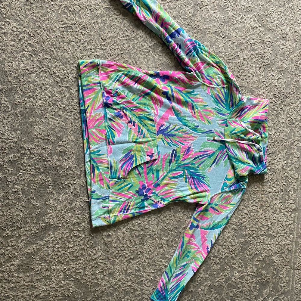 Lilly Pulitzer cowl neck sweatshirt